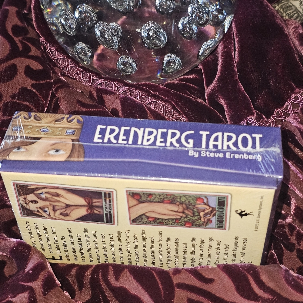 ✨️✨️Erenburg Tarot Deck and Velvet Bag!🔮 78 Card Deck And Book - Picture 5 of 11